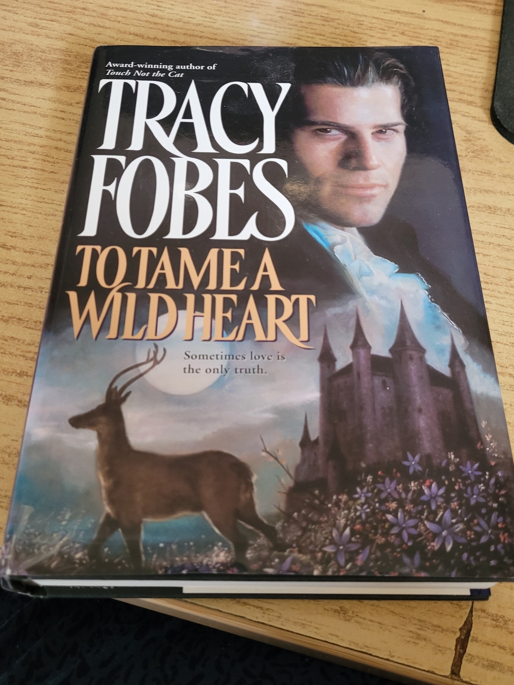 Tracy Fobes To Tame a Wild Heart - Hardcover Book (Purple/Blue Cover)